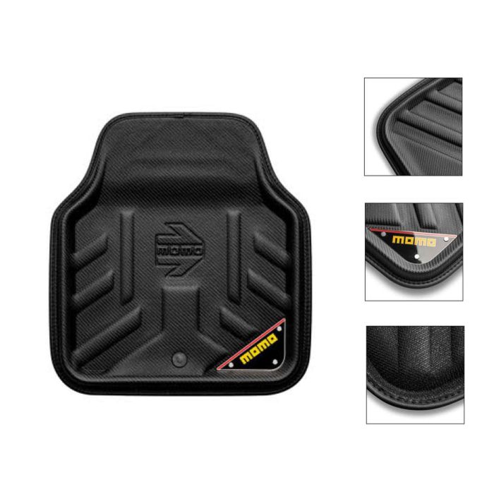 Momo Cubre Alfombra Coche Universal Mat Drive CRB-BLK MOML3MDBSS Negra 4 Momo Cubre Alfombra Coche Universal Mat Drive CRB-BLK MOML3MDBSS Negra 4