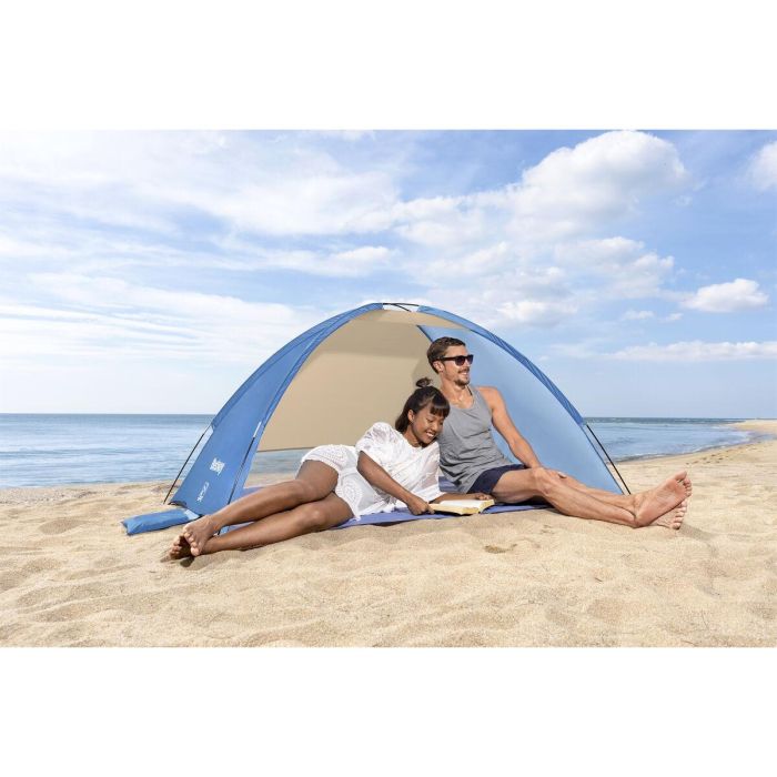Bestway Tienda Polyester Fibra de Vidrio UPF 80+ 200x120x95 cm Camping y Playa 68105 4 Bestway Tienda Polyester Fibra de Vidrio UPF 80+ 200x120x95 cm Camping y Playa 68105 4