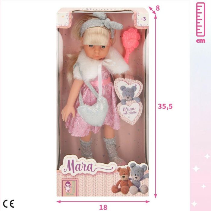 Muñeca Colorbaby Isabella 32 cm Peine 15 x 32 x 7 cm (6 Unidades) 2 Muñeca Colorbaby Isabella 32 cm Peine 15 x 32 x 7 cm (6 Unidades) 2