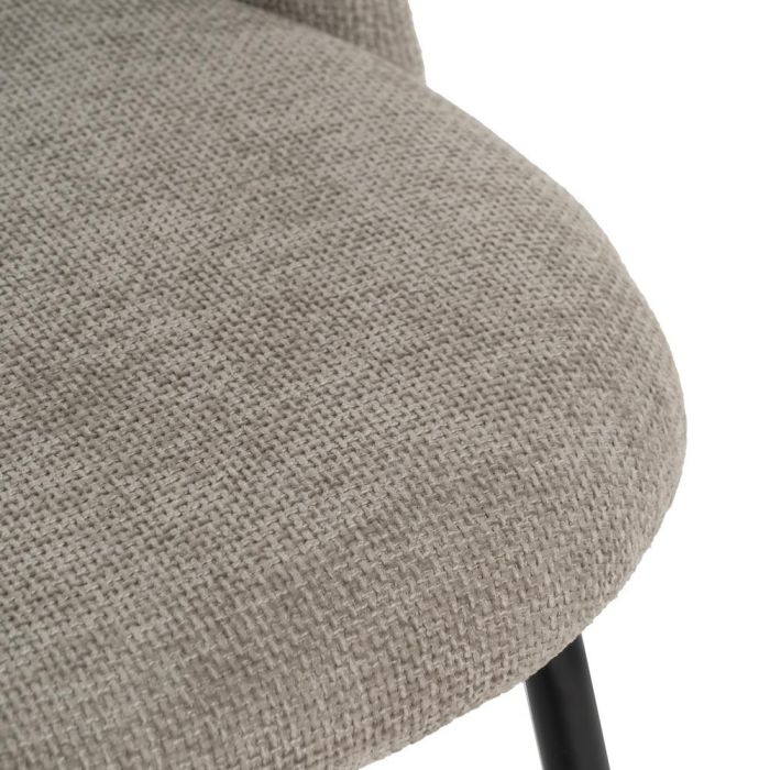 Silla Gris Tejido-Metal Contract 49 X 60 X 81 cm