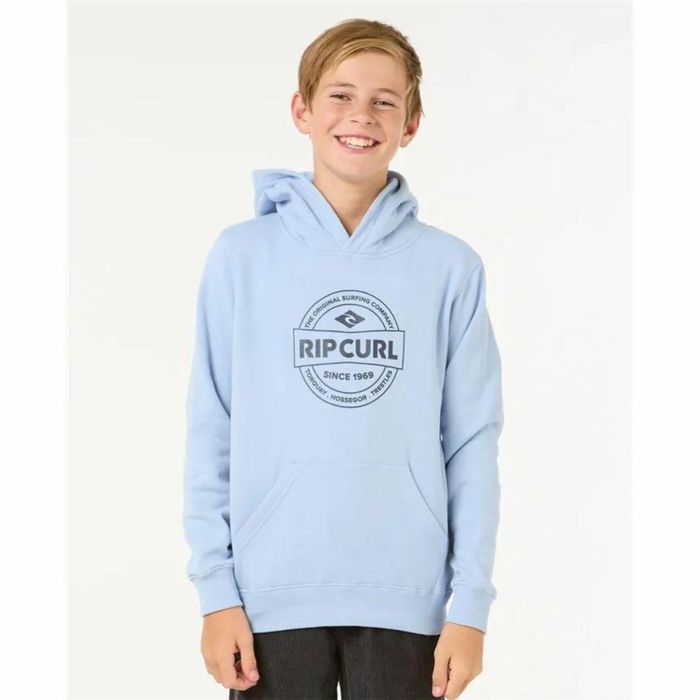 Sudadera con Capucha Niño Rip Curl Stapler Hood Azul 4