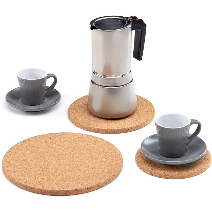 Privilege Salvamantel Bajoplato de Corcho 32 cm (Pack de 48) (12 Unidades)