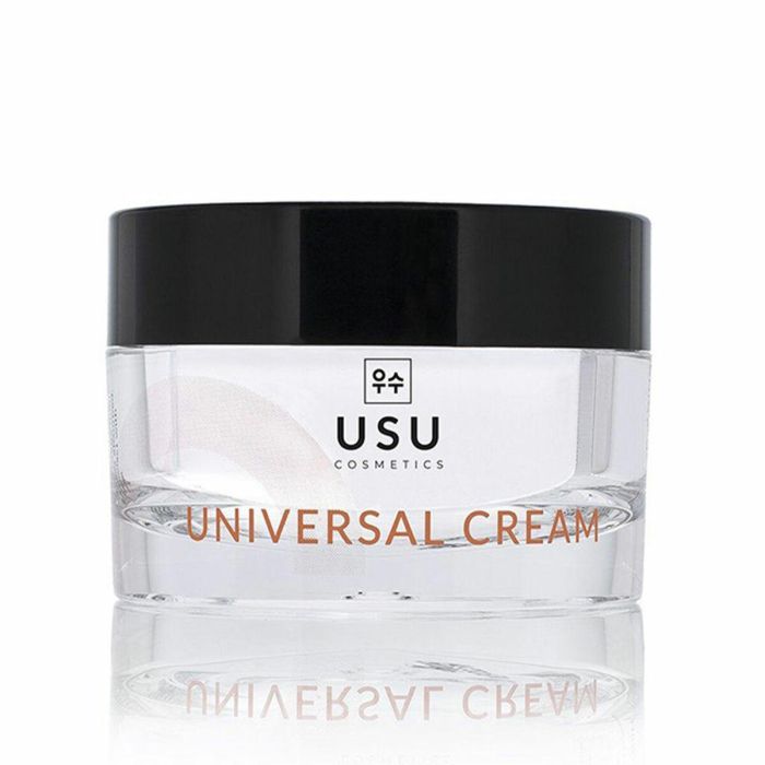 Usu Cosmetics UNIVERSAL Crema Facial Hidratante Antiarrugas y Antiedad con Ácido Hialurónico para Todo Tipo de Pieles 50 ml