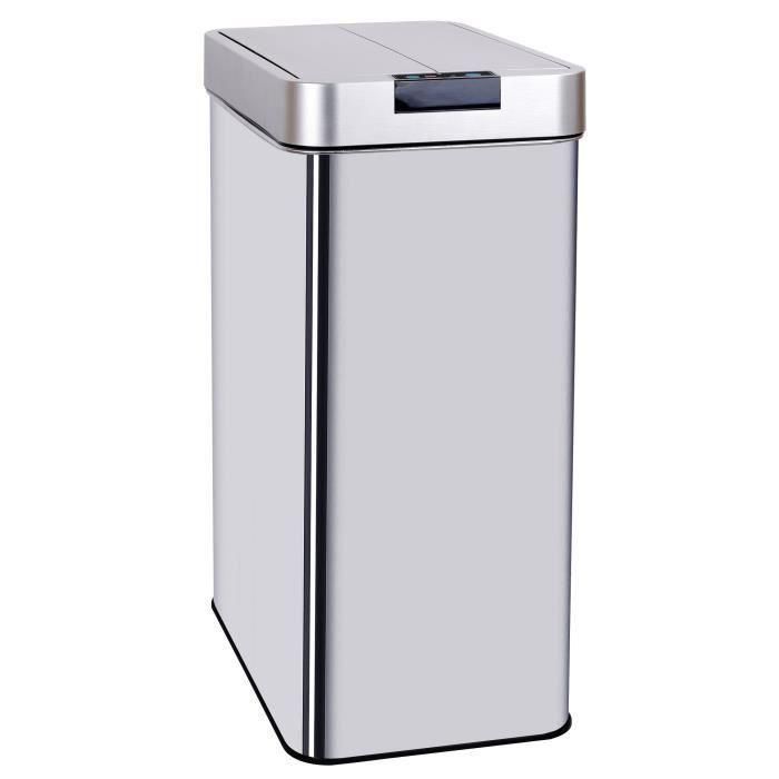 KITCHEN MOVE Papelera automática SILVERLAKE - 70L - Acero inoxidable con fleje 2 KITCHEN MOVE Papelera automática SILVERLAKE - 70L - Acero inoxidable con fleje 2