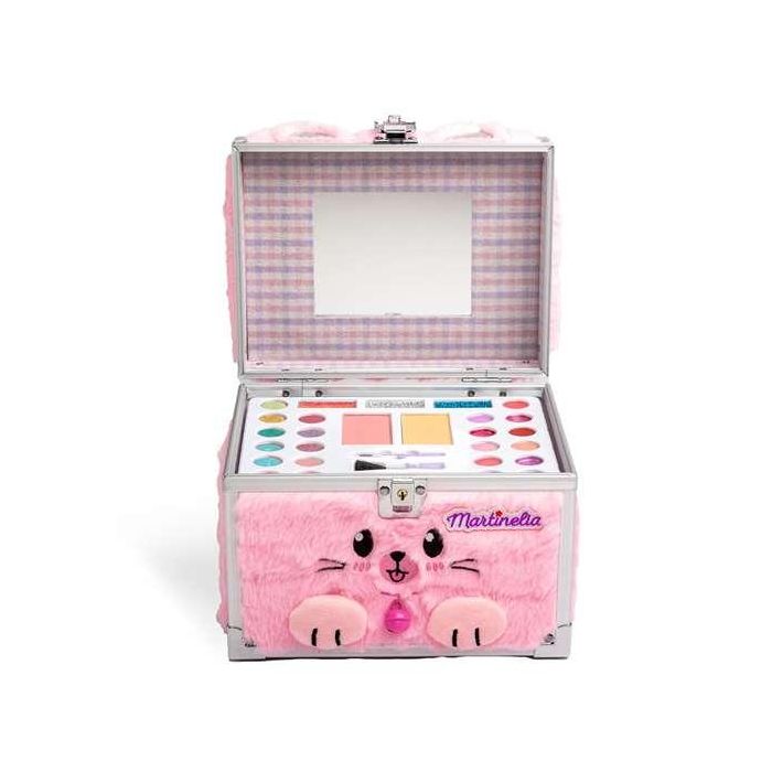 Maletín martinelia lulu & duki beauty. contiene 11 sombras de ojos,11 brillos de labios, 3 de ellas con brillo, 2 rubores, 2 brochas y 1 aplicador 3 Maletín martinelia lulu & duki beauty. contiene 11 sombras de ojos,11 brillos de labios, 3 de ellas con brillo, 2 rubores, 2 brochas y 1 aplicador 3