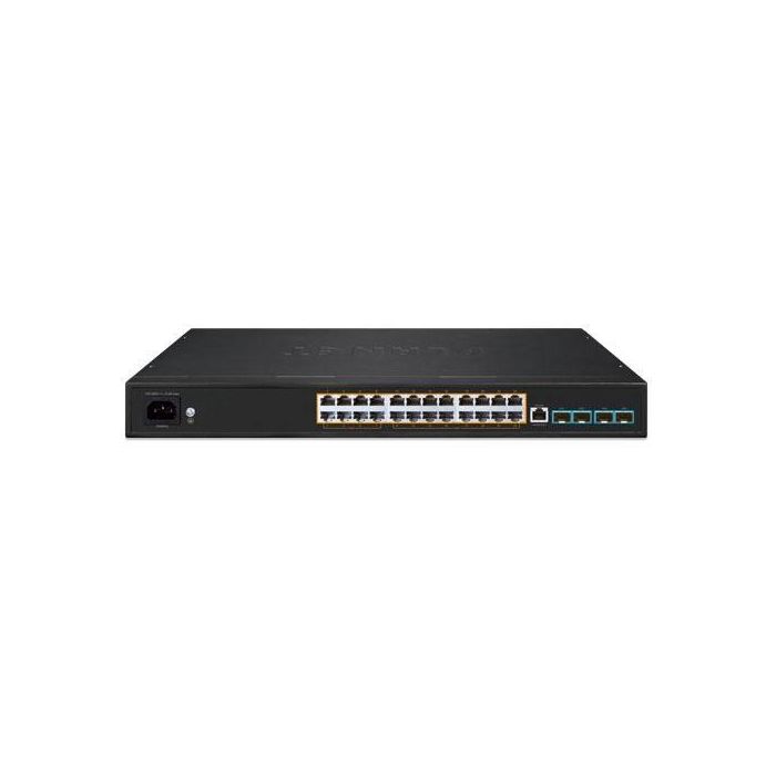 Planet Switch AV gesionable 450W PoE budget puerto trasero diseñado para instalación rack AV 4 Planet Switch AV gesionable 450W PoE budget puerto trasero diseñado para instalación rack AV 4