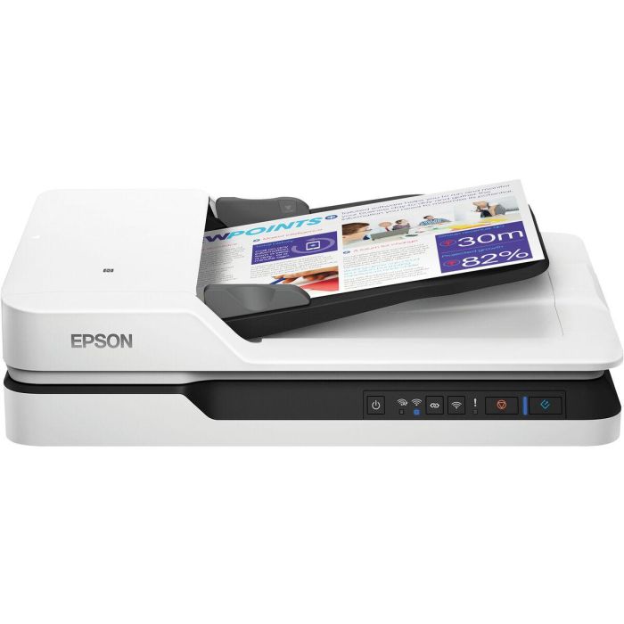 Escáner Wifi Doble Cara Epson B11B244401 1200 dpi LAN 25 ppm