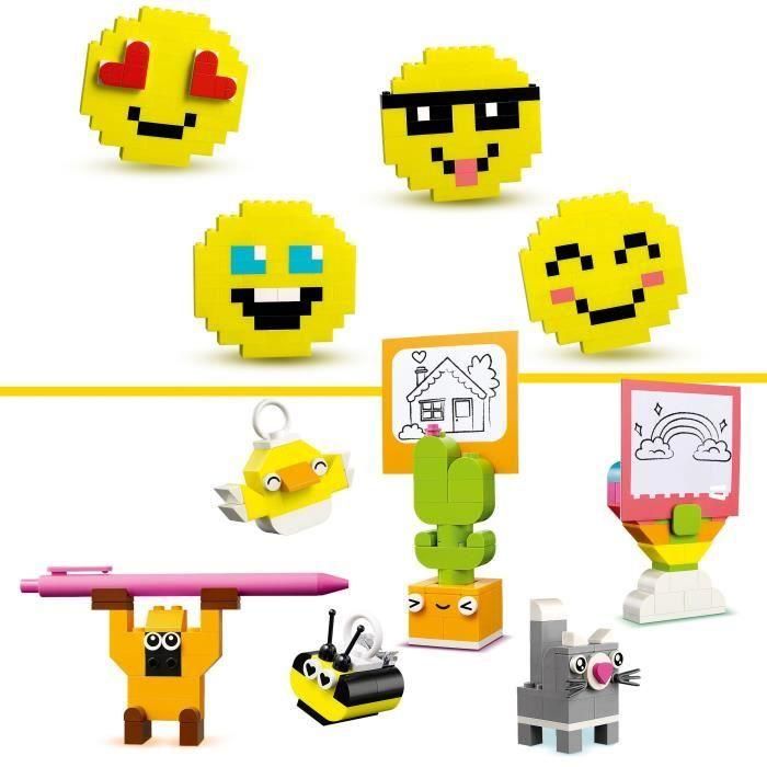 LEGO 11042 Classic Caja Creativa de la Felicidad - Surtido de Ladrillos de Construcción 2
