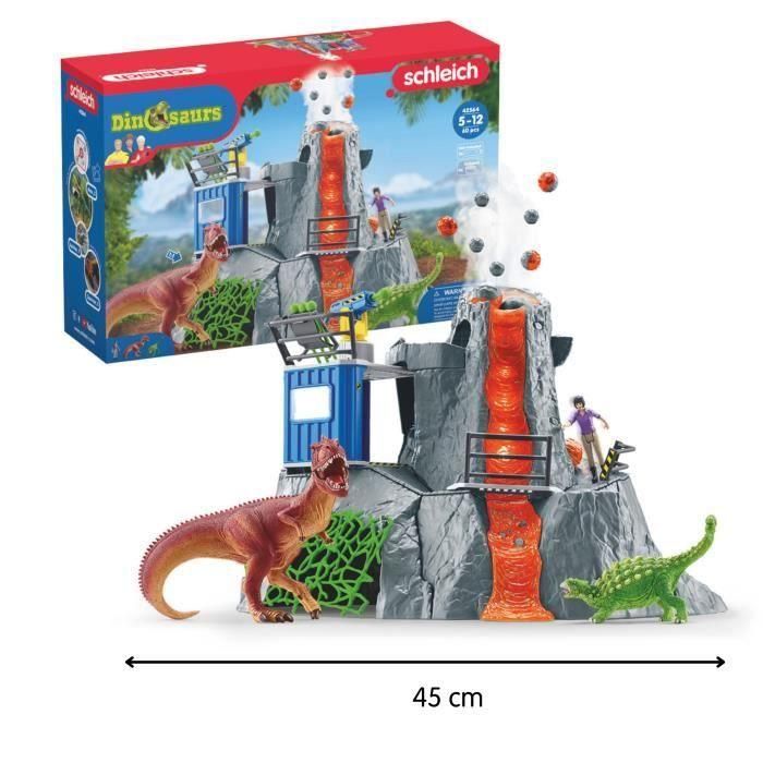 Schleich - Envío al volcán grande - 42564 - Dinosaurs Range Schleich - Envío al volcán grande - 42564 - Dinosaurs Range