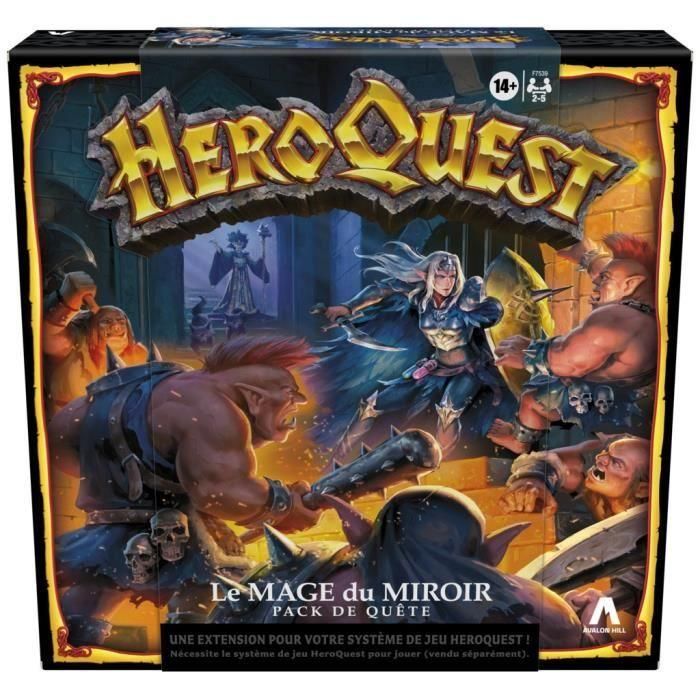 Avalon Hill HAS5010994203290 Heroquest Quet Pack Le Mage du Miroir - Juego de Rol y Mesa - Requiere Heroquest Game System 0 Avalon Hill HAS5010994203290 Heroquest Quet Pack Le Mage du Miroir - Juego de Rol y Mesa - Requiere Heroquest Game System 0