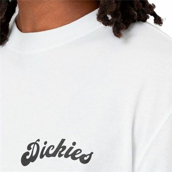 Camiseta de Manga Corta Hombre Dickies Grainfield Blanco L 2