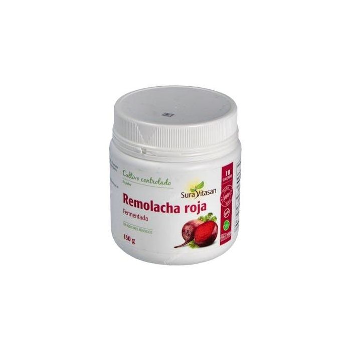 SURA VITASAN Remolacha Roja Fermentada 150g - Nutrientes para Batidos, Zumos y Yogures