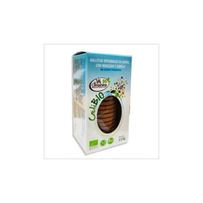 Celibio Azul Galleta de Avena con Manzana y Canela 115G