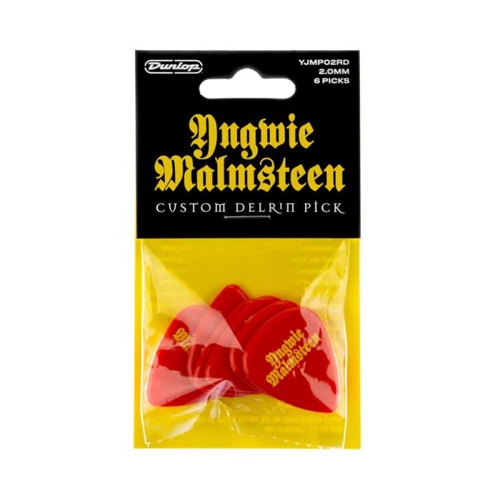 Pack 6 Púas Signature Yngwie Malmsteen Delrin - 2 Mm 3 Pack 6 Púas Signature Yngwie Malmsteen Delrin - 2 Mm 3