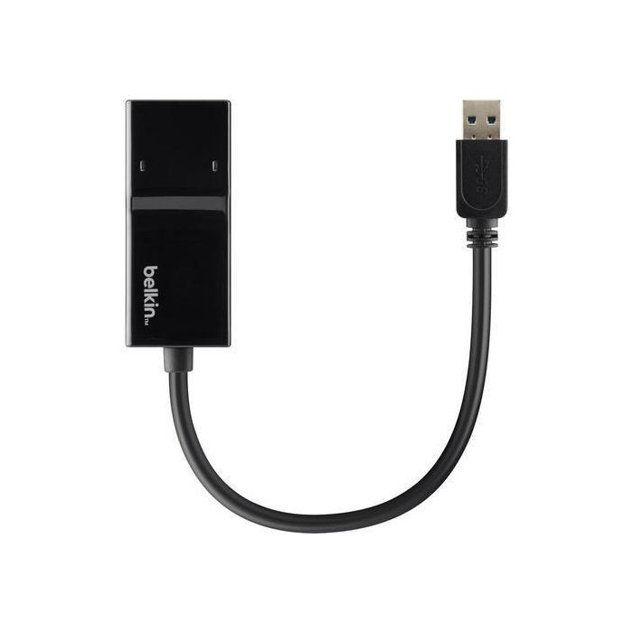 Belkin USB 3.0 Gigabit Ethernet AdapUSB 3.0 / Gigabit Ethernet, Belkin USB 3.0 Gigabit Ethernet AdapUSB 3.0 / Gigabit Ethernet,