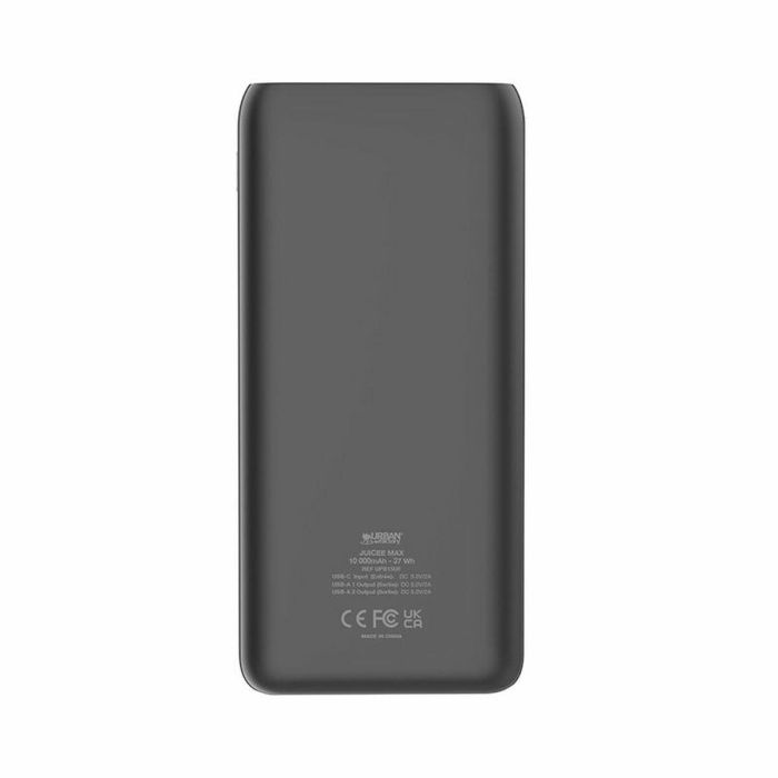 Powerbank Urban Factory UPB15UF Negro 10000 mAh 1 Powerbank Urban Factory UPB15UF Negro 10000 mAh 1