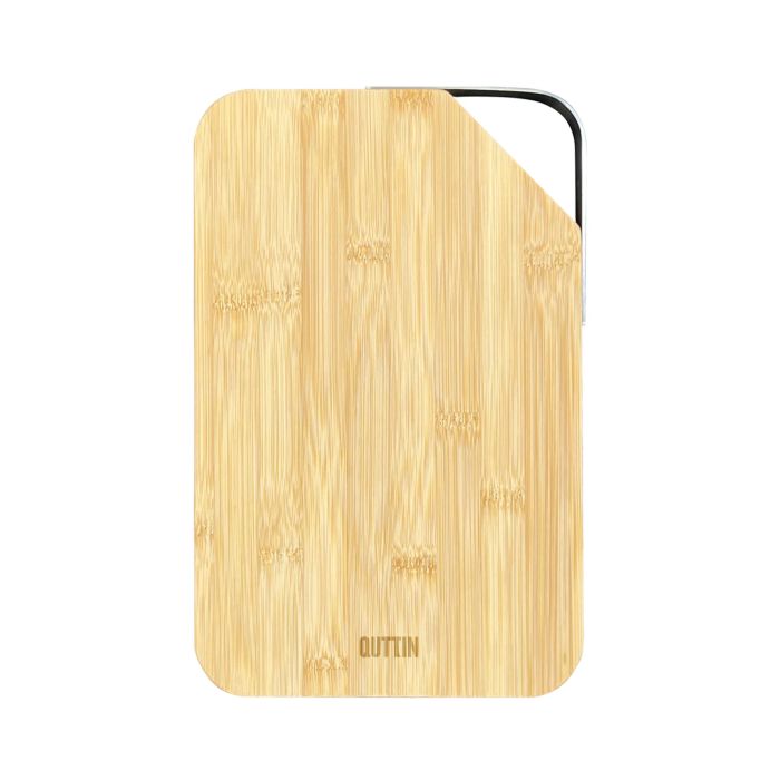 Tabla de cortar bambú y metal Quttin 31x20.3 cm - Inde (12 Unidades) 1 Tabla de cortar bambú y metal Quttin 31x20.3 cm - Inde (12 Unidades) 1