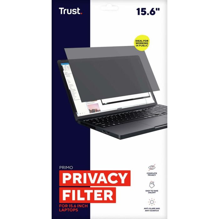 Filtro de Privacidad para Monitor Trust 25195 15,6" 5 Filtro de Privacidad para Monitor Trust 25195 15,6" 5