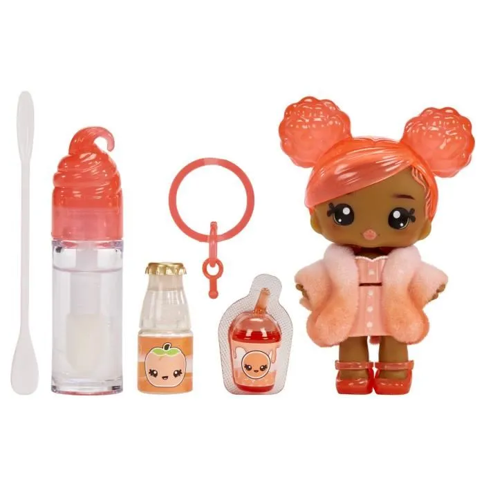 Yummiland Muñeca de 10 cm y Brillo de Labios Brillante Piper - Goût Pêche (A partir de 4 años) LIT35051120759 2