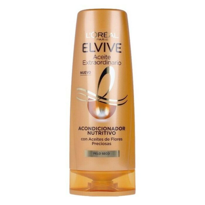 L'Oréal Paris Elvive Acondicionador Aceite Extraordinario Nutritivo Suavizante para Cabello Seco y Dañado 250 ml