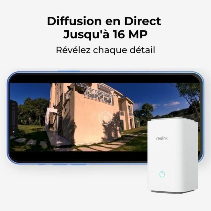 Reolink REO6976930223694 Hub de Interior Compatible con Google Home Blanco 3
