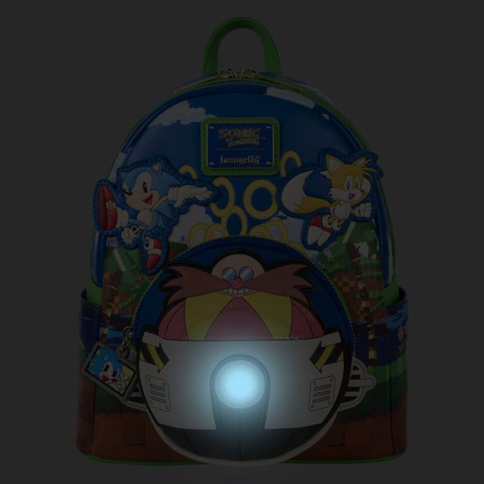 Mochila Sonic the Hedgehog Loungefly 26cm 4
