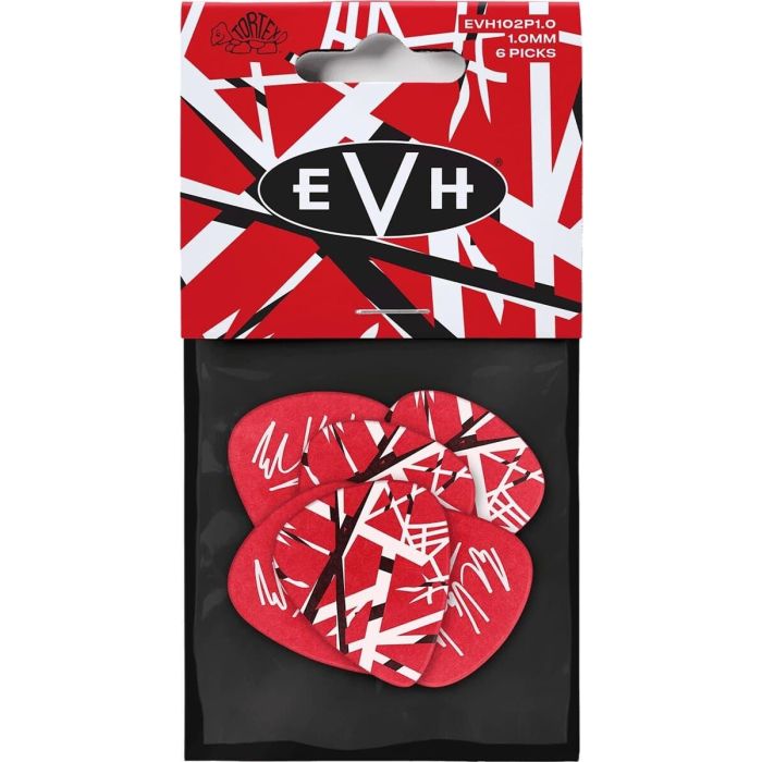 Dunlop Pack 6 Púas Signature EVH Frankestein - 1.00 Mm Max-Grip 2