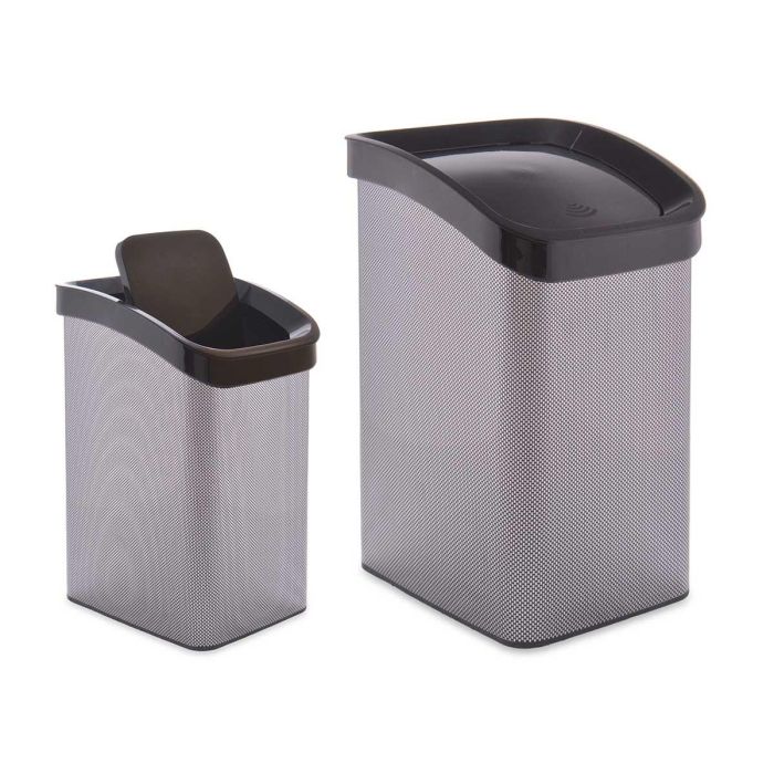 Papelera Plastico Basculante Fibra Carbono 12L Berilo 28X35CM (6 Unidades) Papelera Plastico Basculante Fibra Carbono 12L Berilo 28X35CM (6 Unidades)