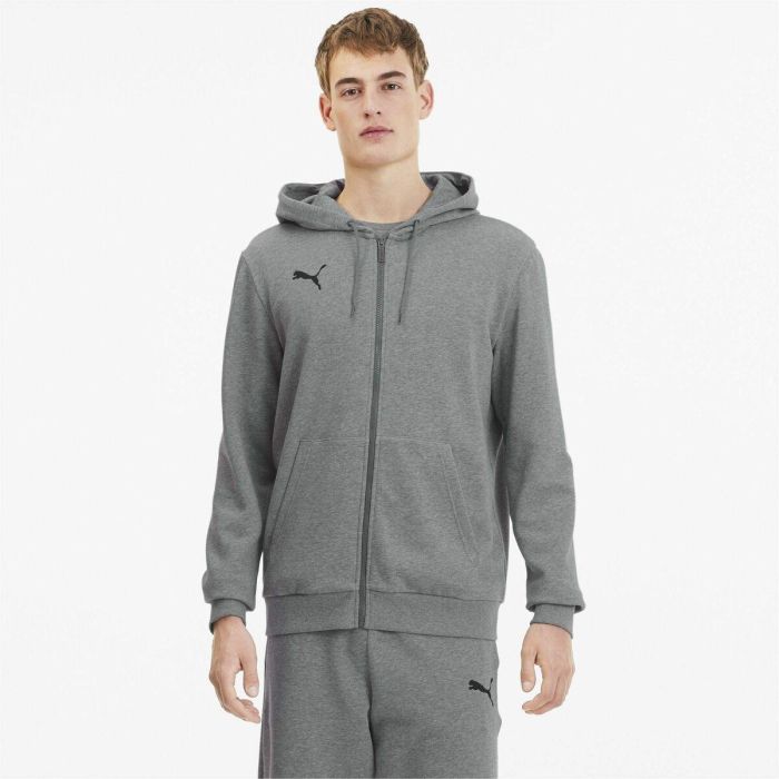 Sudadera con Capucha Niña Puma Teamgoal 23 Gris 1