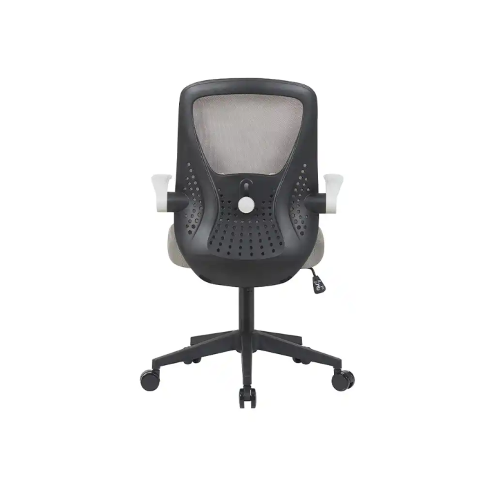 Q-connect Silla de Oficina Terni Malla Transpirable Ajustable, Gris/Negro, Altura Max 1050 mm 4