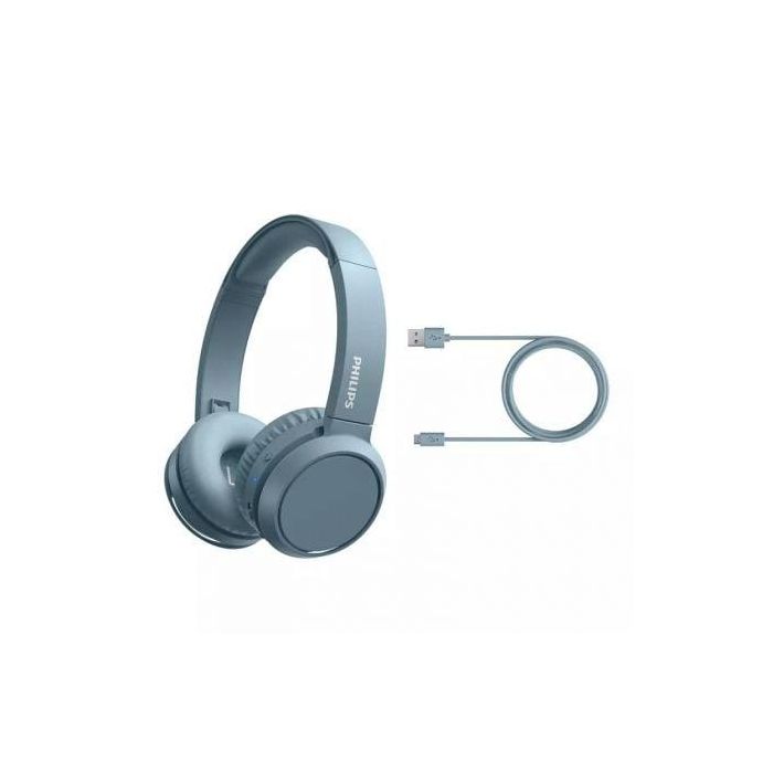 Auriculares Inalámbricos Philips TAH4205/ con Micrófono/ Bluetooth/ Azules 1 Auriculares Inalámbricos Philips TAH4205/ con Micrófono/ Bluetooth/ Azules 1