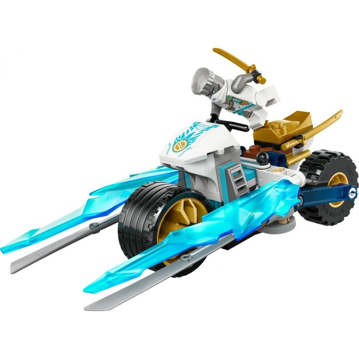 LEGO 71816 NINJAGO Moto de Hielo de Zane - Juguete de Construcción con Minifigura, Espadas Doradas y Cuchillas Desplegables para Niños +7 Años 1 LEGO 71816 NINJAGO Moto de Hielo de Zane - Juguete de Construcción con Minifigura, Espadas Doradas y Cuchillas Desplegables para Niños +7 Años 1