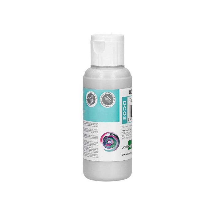 Pintura Acrilica Liderpapel Bote De 80 mL Blanco 1