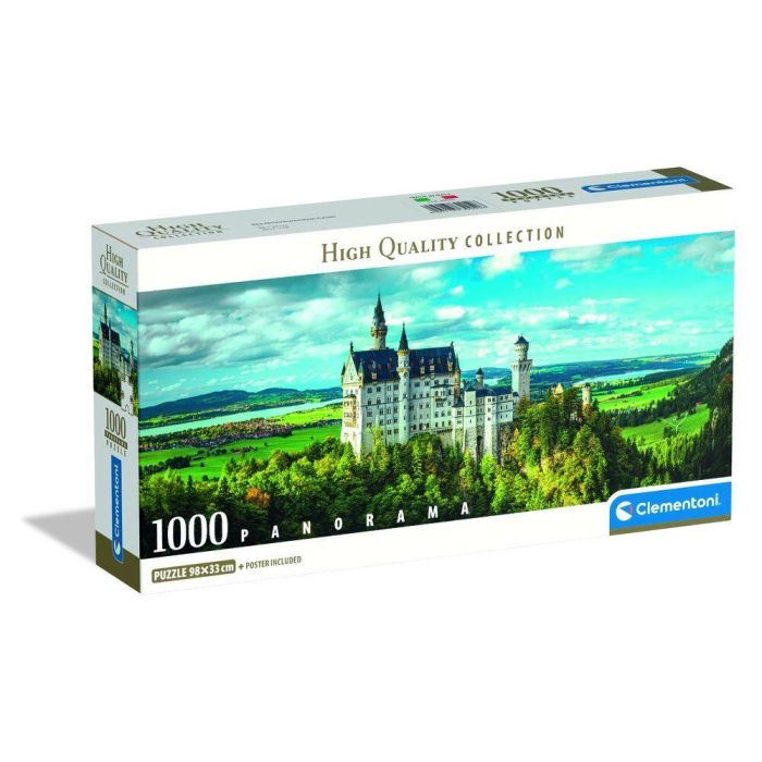 Puzzle Panorama The Neuschwanstein Castle High Quality 1000pzs 1 Puzzle Panorama The Neuschwanstein Castle High Quality 1000pzs 1
