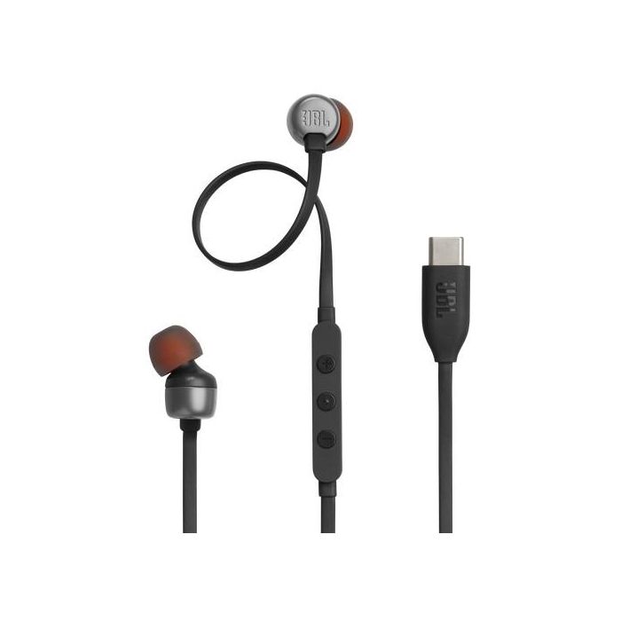 JBL JBLT310CBLK Auriculares In-Ear Tune 310C con Micrófono, USB-C, Sonido Pure Bass, Hi-Res Audio, Negros 0 JBL JBLT310CBLK Auriculares In-Ear Tune 310C con Micrófono, USB-C, Sonido Pure Bass, Hi-Res Audio, Negros 0