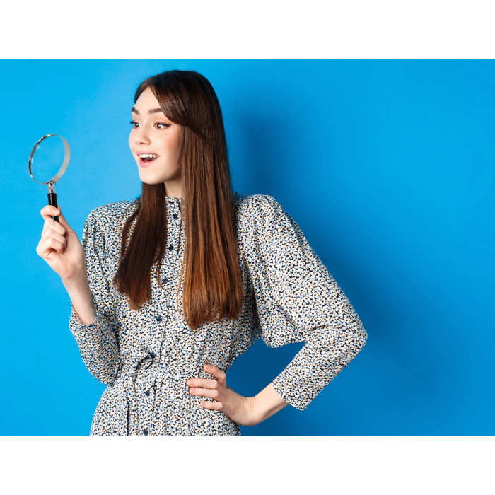 Q-connect Lupa Cristal Aro Metálico Mango Plástico Negro 90 mm 3 Aumentos 9