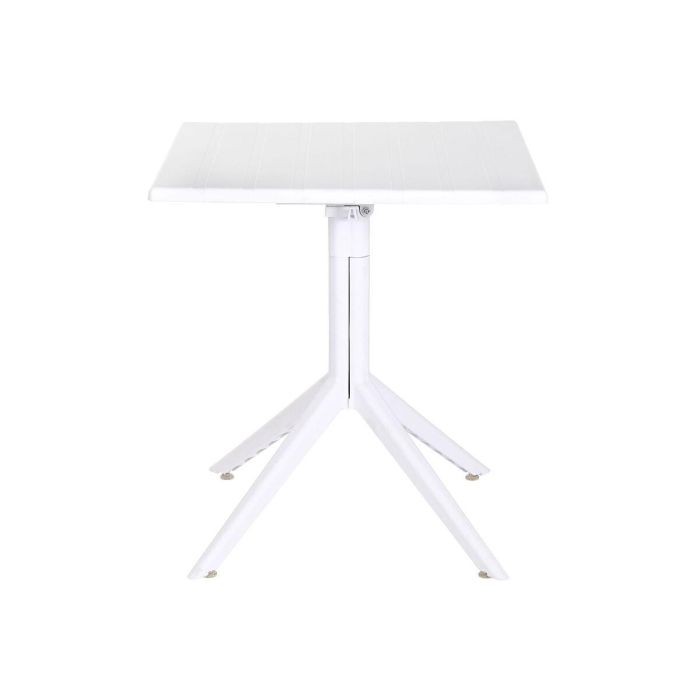 Mesa Terraza Y Jardin DKD Home Decor Blanco 70 x 75 x 70 cm Mesa Terraza Y Jardin DKD Home Decor Blanco 70 x 75 x 70 cm