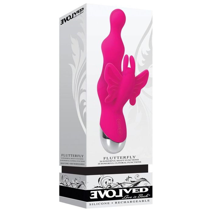 Vibrador Punto G Evolved Rosa Mariposa 1