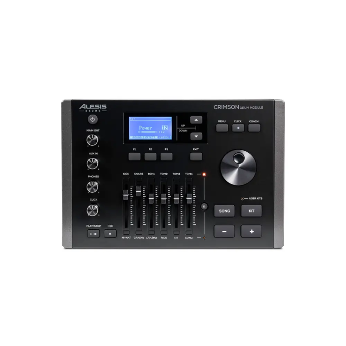 Alesis Crimson III Kit de Batería Electrónica con Pads de Malla, Módulo de 470 Sonidos y Bluetooth 4