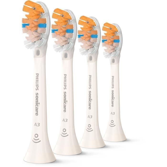 Pack de 4 cabezales de cepillo - PHILIPS - HX9094/87 - A3 blanco 1