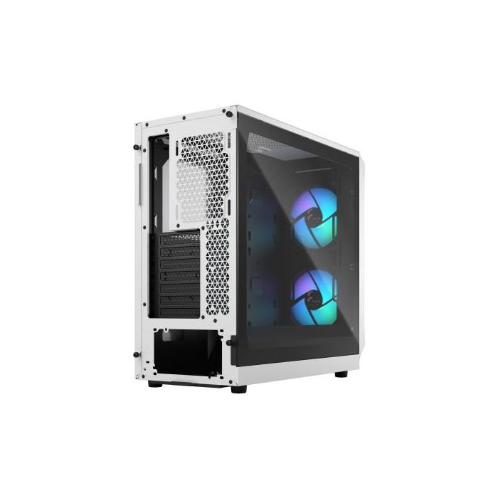 Fractal Design Focus 2 Blanco - Torre PC ATX, Micro-ATX, Mini-ITX, RGB, Ventana Lateral, 2x140mm Ventiladores, FD-C-FOC2A-04 9