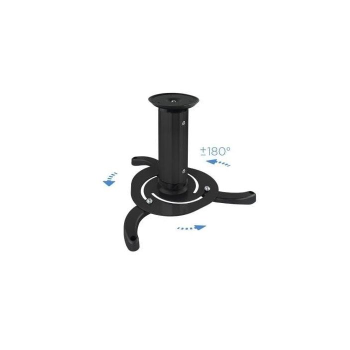 Soporte de Techo para Proyector TooQ PJ1010TN-B/ Inclinable-Giratorio/ hasta 10kg 3 Soporte de Techo para Proyector TooQ PJ1010TN-B/ Inclinable-Giratorio/ hasta 10kg 3