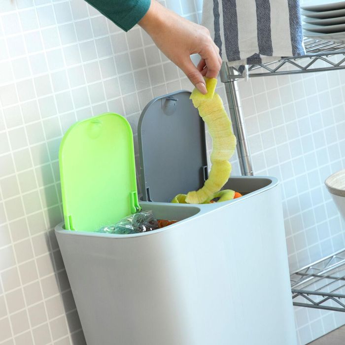 Papelera de Reciclaje Doble Bincle InnovaGoods 11