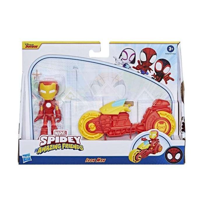 Figura spidey 10 cm con motocicleta - modelos surtidos 2