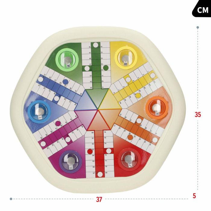 Parchís y Oca Automático Colorbaby (6 Unidades) 3 Parchís y Oca Automático Colorbaby (6 Unidades) 3