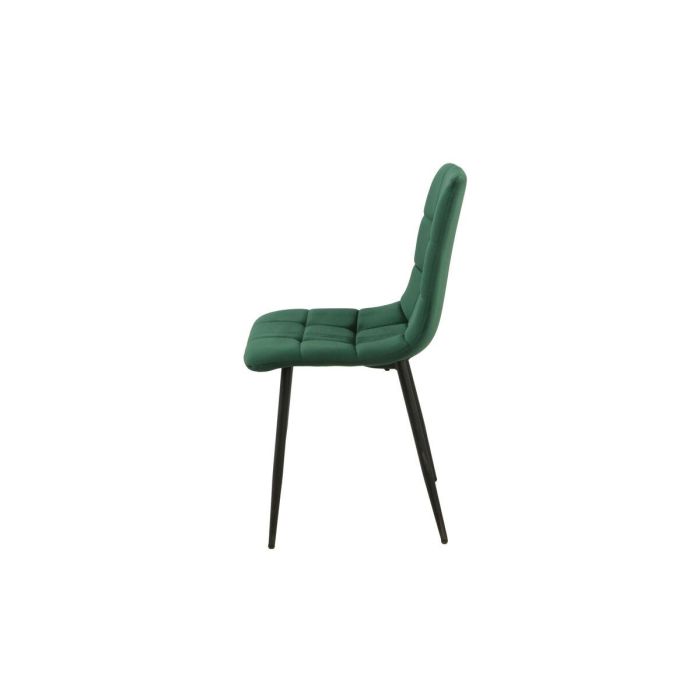 Silla Romimex Verde Terciopelo Metal 45 x 89 x 55 cm 3