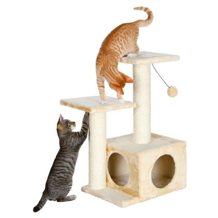 TRIXIE Rascador para gatos Valencia - 71 cm - Beige 2