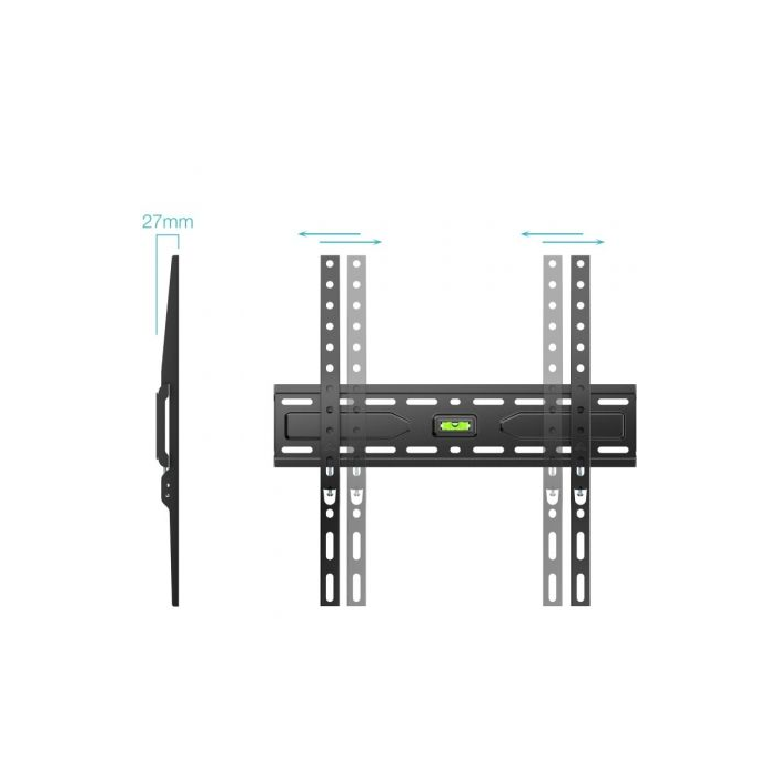 Soporte de Pared Fijo TooQ LP1030F-B para TV de 32-75"/ hasta 45kg 1