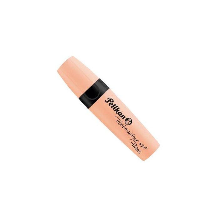 Marcador Fluor Pelikan Textmarker 490 Pastel Melocoton 10 unidades