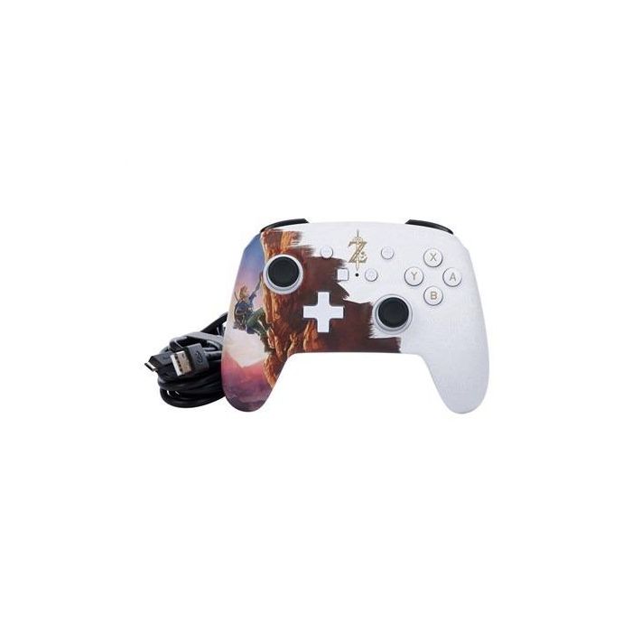 Power A NSGP0031-01 Mando con Cable Mejorado para Nintendo Switch, Compatible con Switch OLED y Switch, Botones Asignables, Cable USB-C de 3m 2
